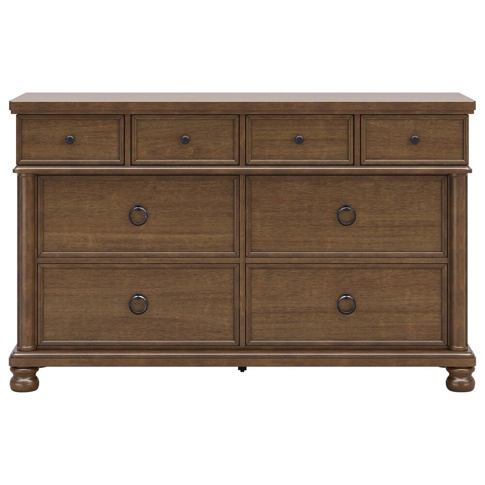 Ashley Rowlenstown 8-Drawer Dresser Only in Medium Brown, , large