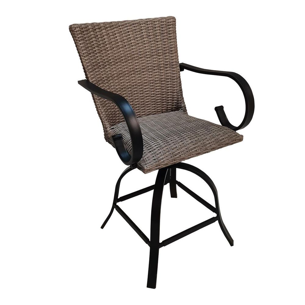 Global Note Collections Modesto Swivel Bar Chair, , large