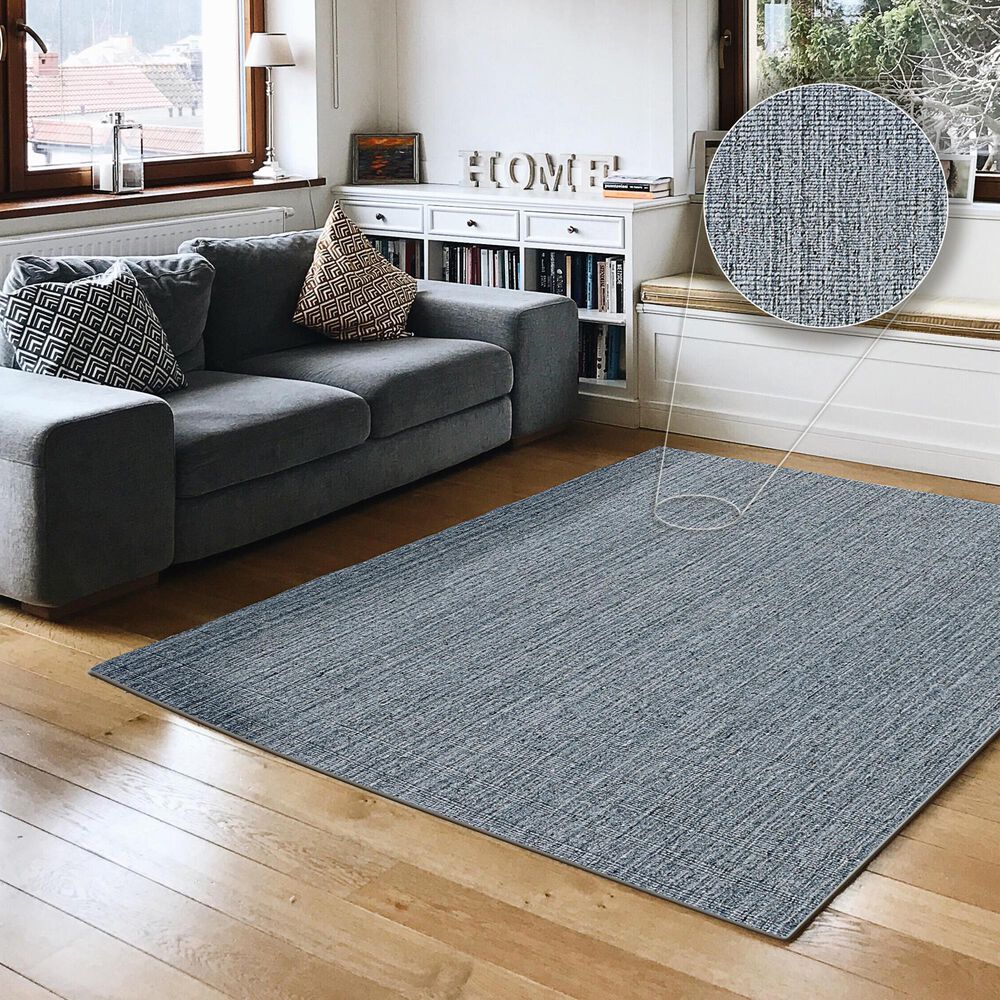 Radici USA Trento 9&#39; x 12&#39; Denim Area Rug, , large