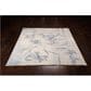 Nourison Somerset ST18 5"3" x 7"6" Ivory and Blue Area Rug, , large