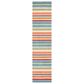 Safavieh Cabana CBN323A 2"2" x 11" Ivory and Green Indoor/Outdoor Performance Runner, , large