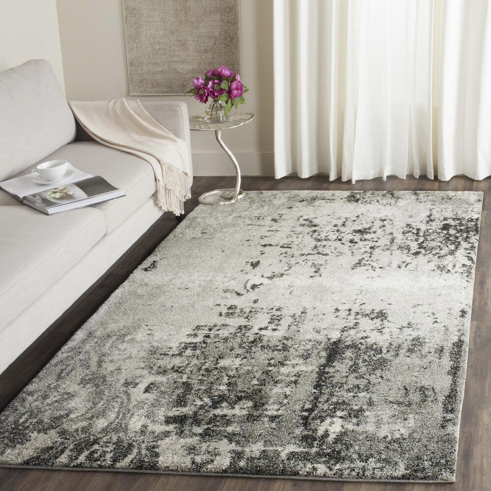 Safavieh Retro RET2139-7980 5&#39; x 8&#39; Light Grey and Grey Area Rug, , large