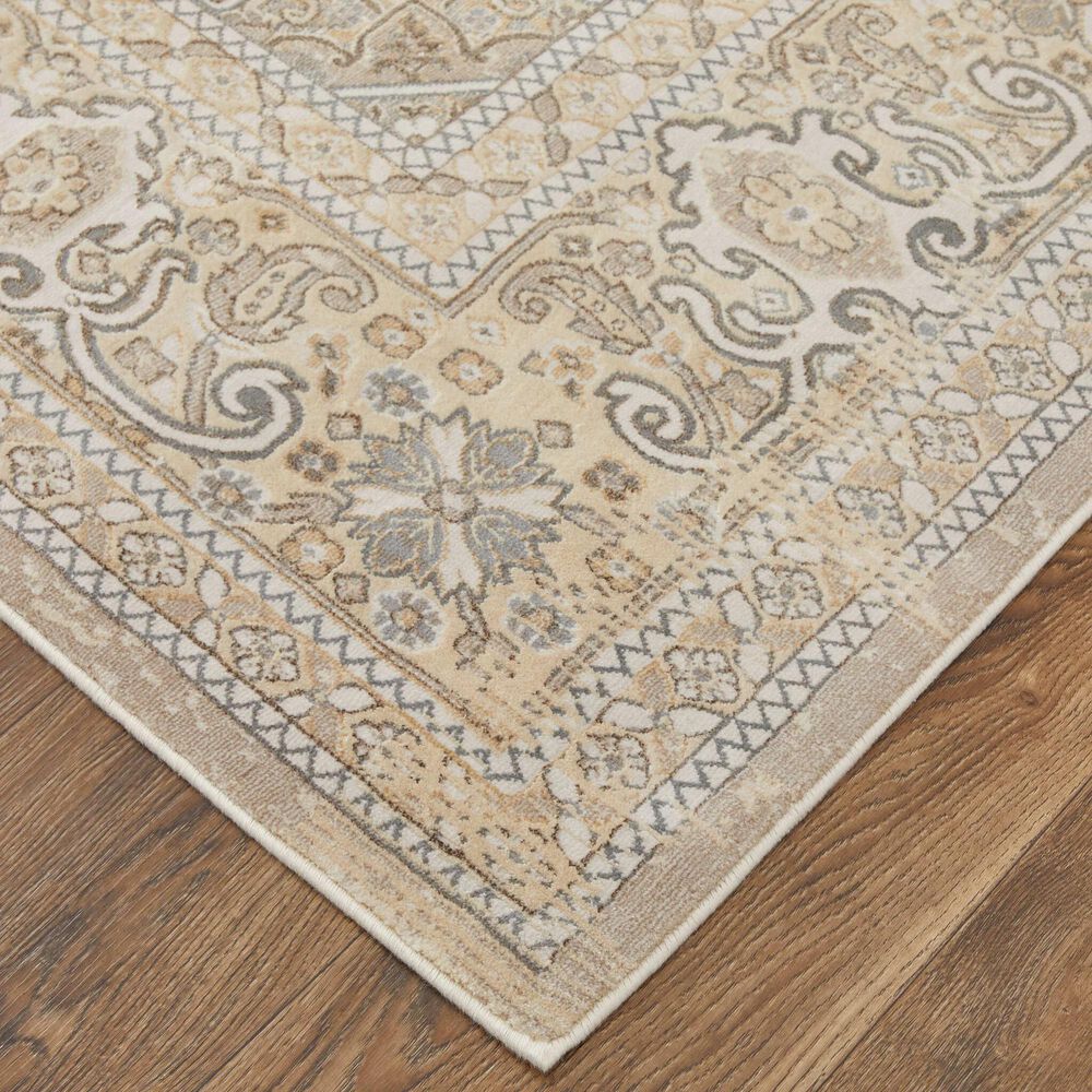 Feizy Celene 7&#39;9&quot; x 10&#39; Beige and Brown Area Rug, , large