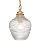 Golden Lighting Adeline 1-Light Pendant in Modern Brushed Gold, , large