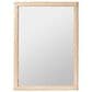 bali & pari Lanica Japandi Sun Bleached Rattan Wall Mirror in Pale Brown, , large
