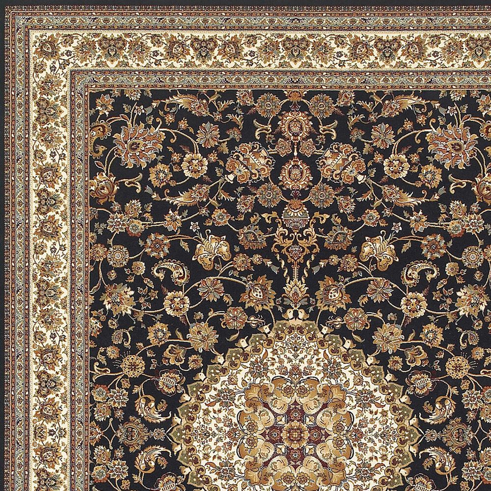 Oriental Weavers Masterpiece 033B 7&#39;10&quot; x 10&#39;10&quot; Navy Area Rug, , large