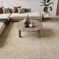 Nourison Moonlit MLI01 Ivory and Grey 9" x 12" Area Rug, , large