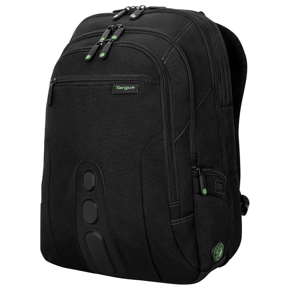 Targus 15.6&quot; Spruce EcoSmart Checkpoint Friendly Backpack in Black, , large
