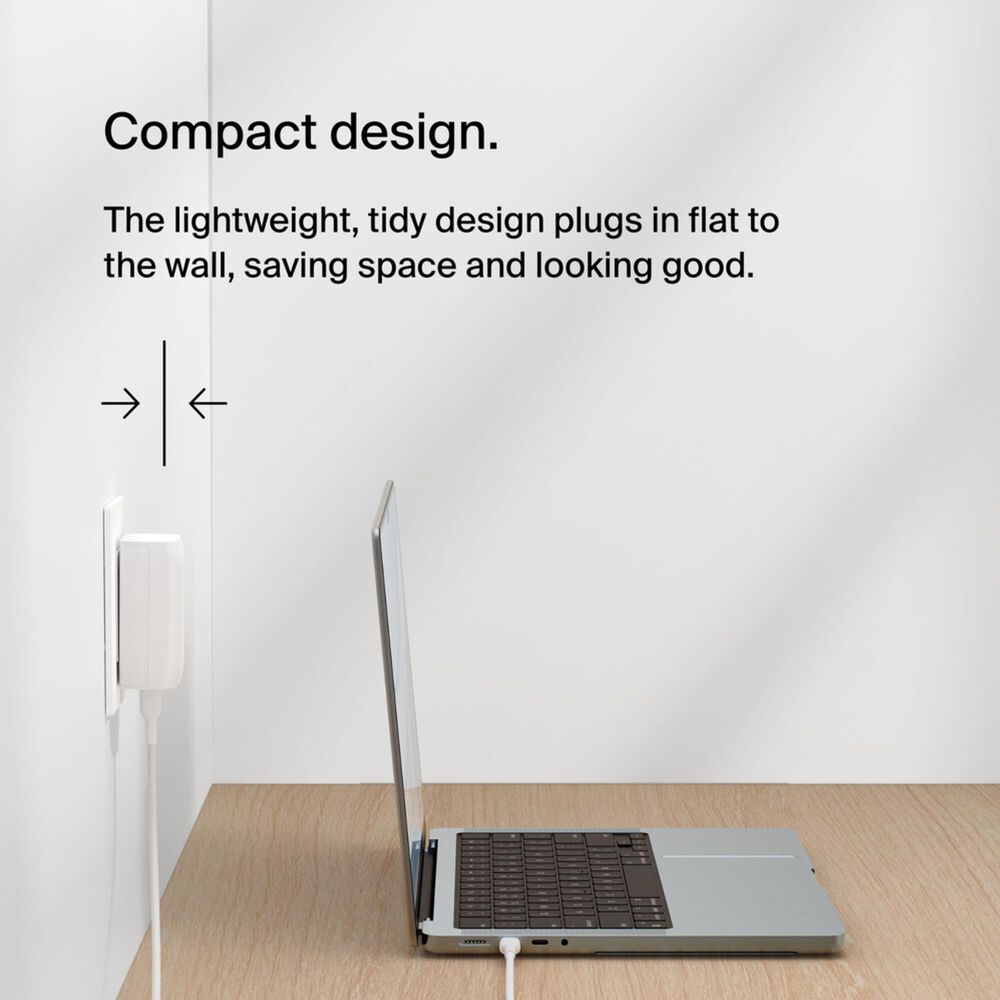 Belkin BoostCharge 67W 3-Port USB-C Charger with PPS in White, , large