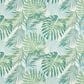 Safavieh Barbados Tropical Botanical BAR592 5"3" Square Green and Teal Indoor/Outdoor Area Rug, , large
