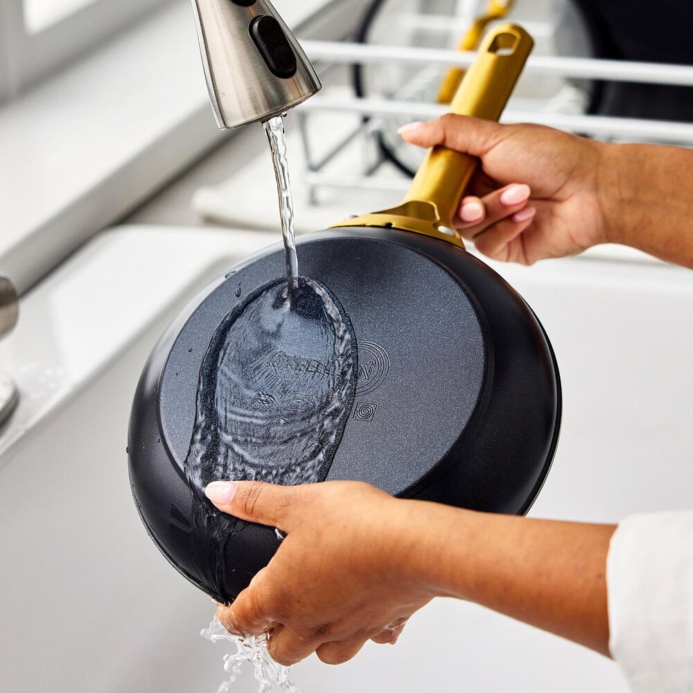 Green Pan Reserve Pro 10" and 12" Nonstick Frypan Set in Black and Gold, , large
