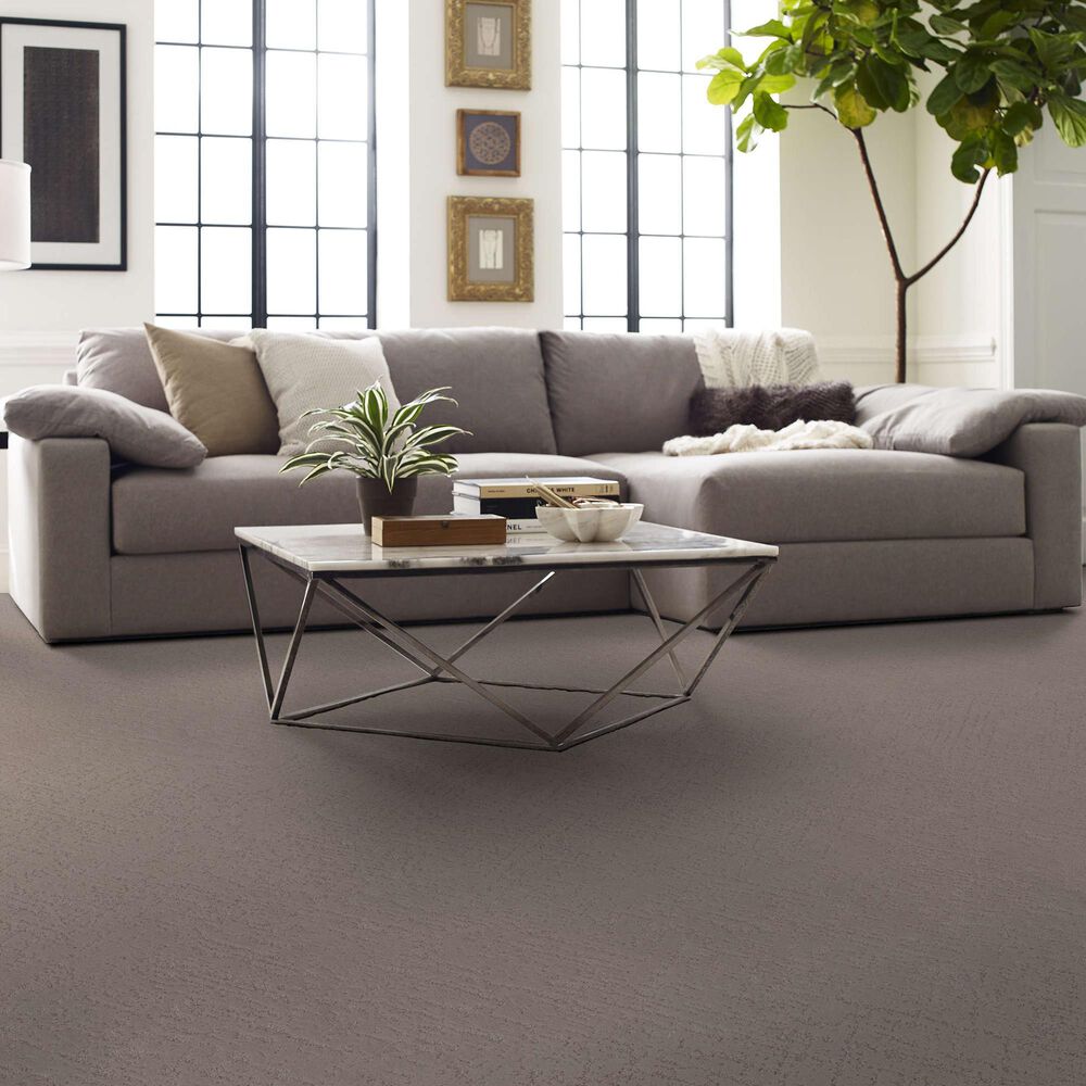 Shaw Sincere Focus Carpet in Charming Tan, , large