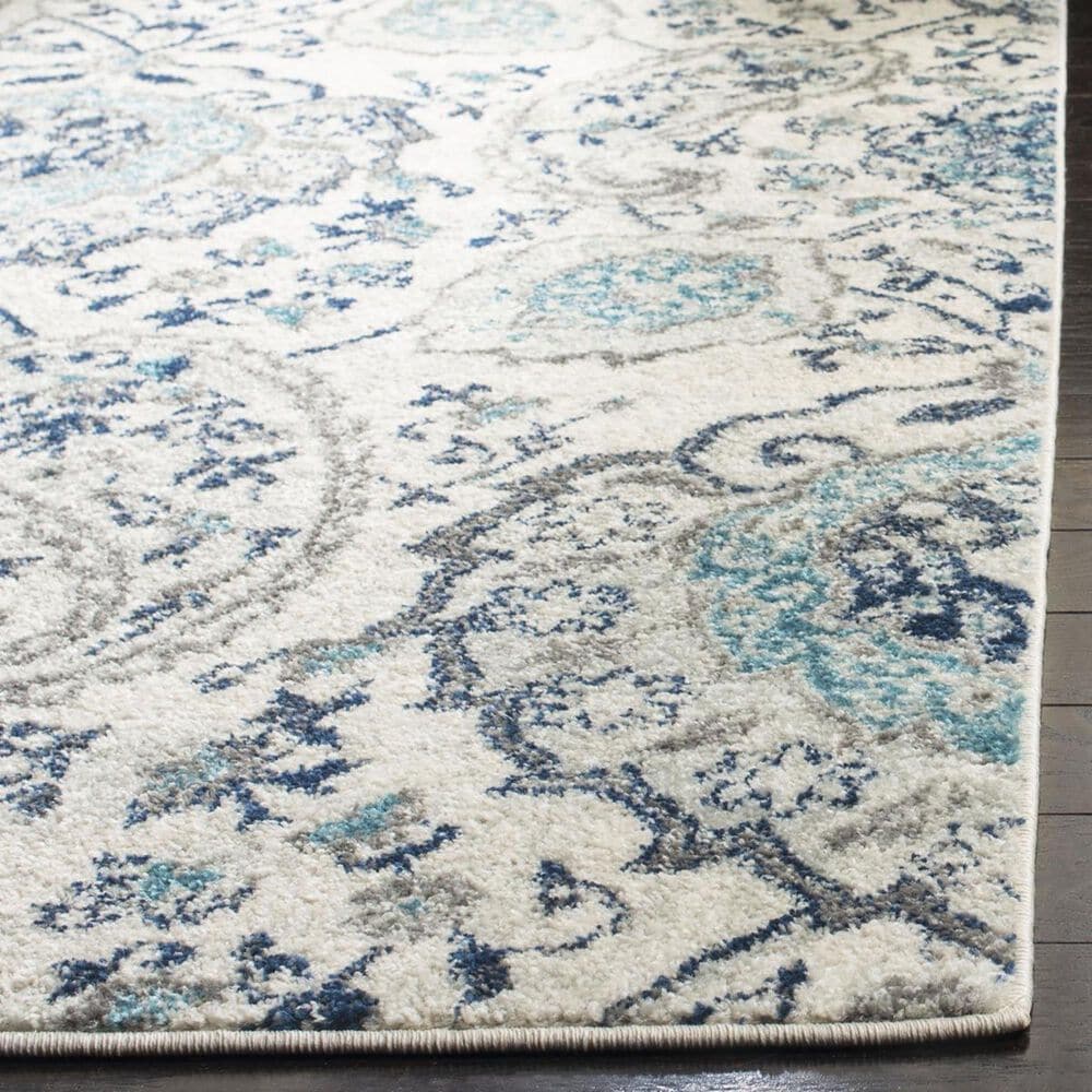Safavieh Madison MAD600C 2&#39;3&quot; x 20&#39; Cream and Light Grey Runner, , large