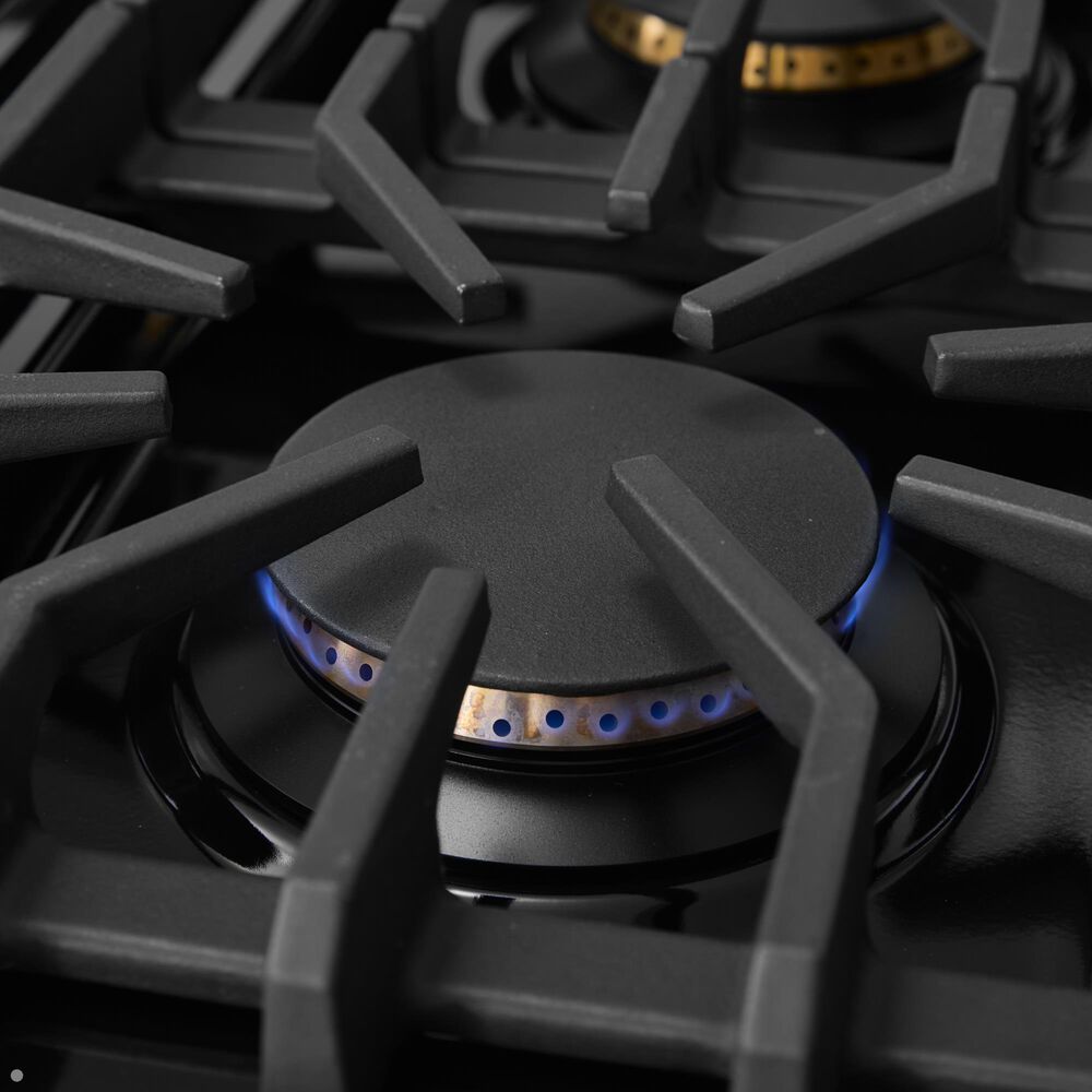 Viking Range 5 Series 48" Dual Fuel Range with Brushed Brass Trim in Stainless Steel, , large