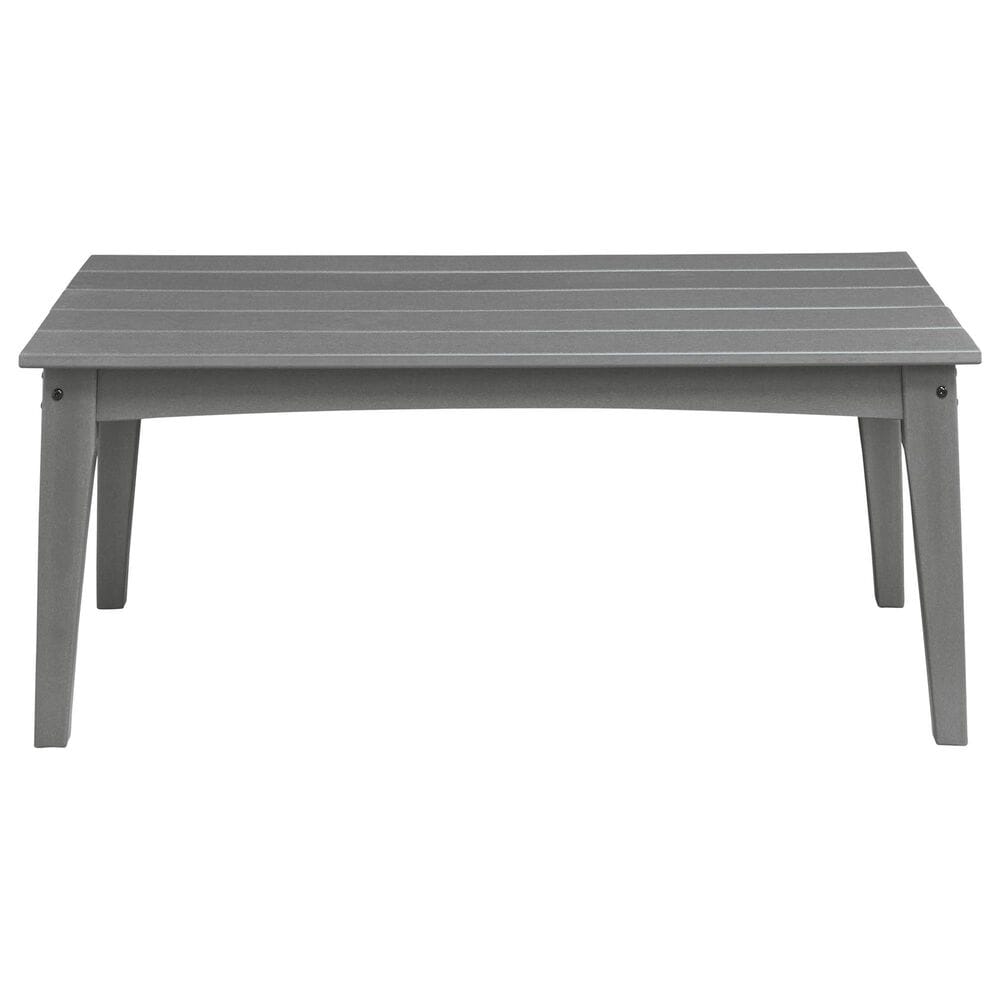 Ashley Cove Beach Outdoor Cocktail Table in Gray, , large