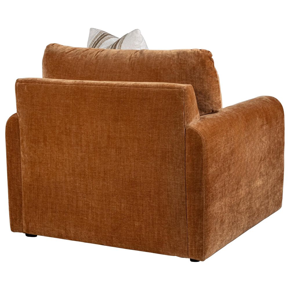Jonathan Louis Lincoln Arm Chair in Andrew Cognac, , large