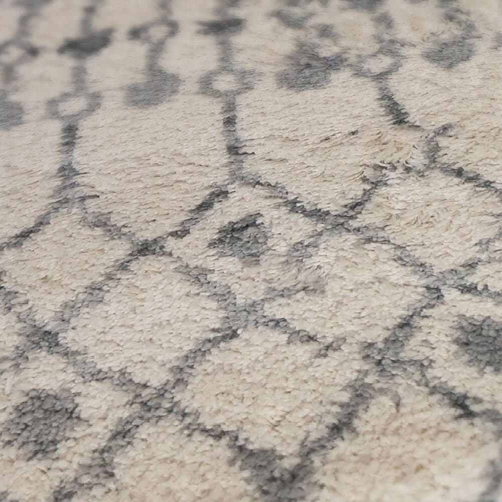 Amer Rugs Aspen ASP-1 7&#39;6&quot; x 9&#39;6&quot; Ivory and Gray Area Rug, , large