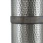 A&B Home Hammered Table Lamp with Collapsible Shade in Gray and Silver, , large