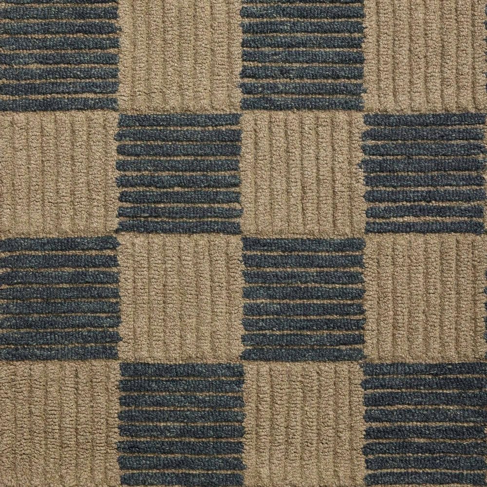 Loloi Madi Taupe and Navy 2'3" x 3'9" Area Rug, , large