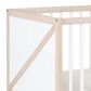 Hearth and Haven Pixie Zen 3-In-1 Convertible Crib in Washed Natural and White, , large
