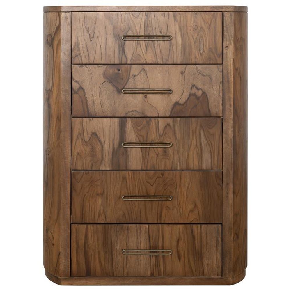 Fallridge Balam 5-Drawer Chest in Natural Teak, , large