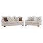 Northwestern Mallory 2-Piece Stationary Living Room Set in Chalk, , large