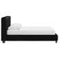 Ashley Zuraleus Queen Upholstered Platform Bed with Two Nightstands in Matte Black, , large