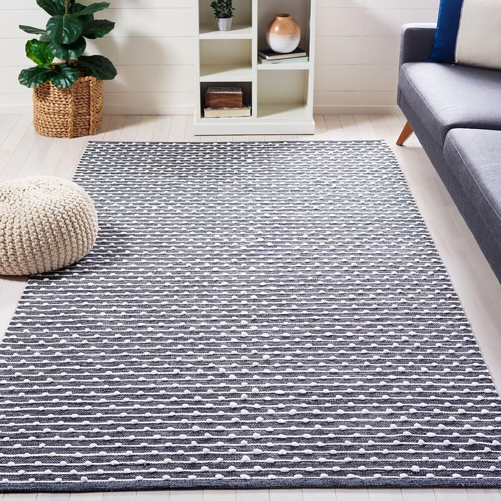 Safavieh Montauk MTK275F 3&#39; x 5&#39; Grey and Ivory Area Rug, , large