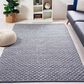 Safavieh Montauk MTK275F 3" x 5" Grey and Ivory Area Rug, , large