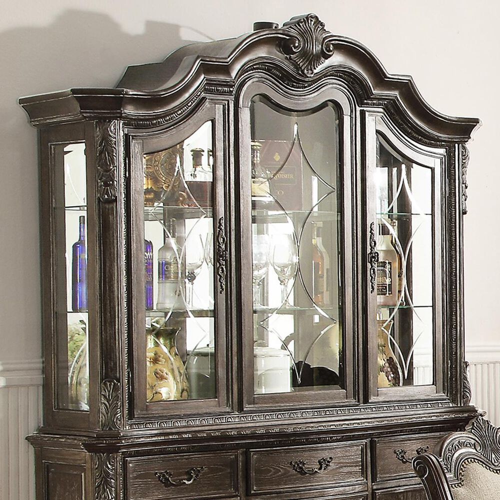 Claremont Kiera China Set in Antique Gray Nebraska Furniture Mart