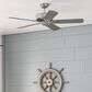 Hunter Panama 54" Ceiling Fan in Brushed Nickel, , large