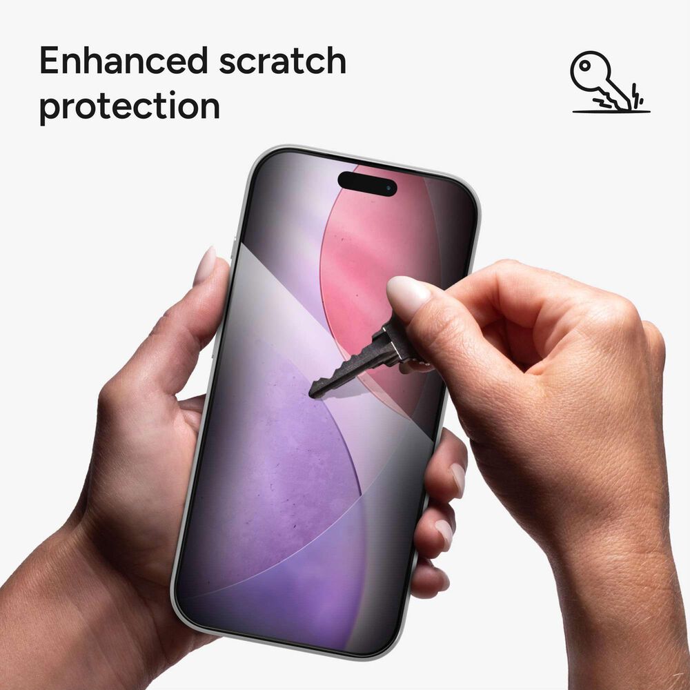 Zagg Zagg - Invisibleshield Xtr Privacy Glass Screen Protector For Apple 2025 Iphone 6.3 Pro - Clear, , large