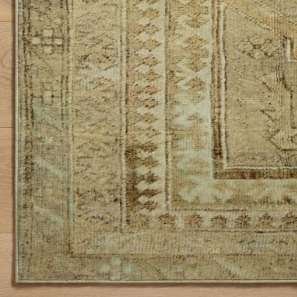 Magnolia Home Sinclair 2&#39; x 5&#39; Khaki and Tobacco Area Rug, , large