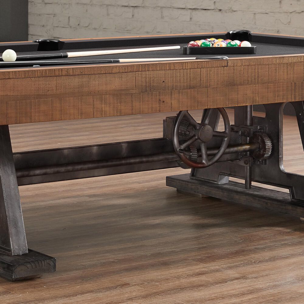 IMPERIAL Davinci Pool Table in Reclaimed Wood, , large