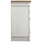Ashley Realyn XL 74" TV Stand in Chipped White, , large