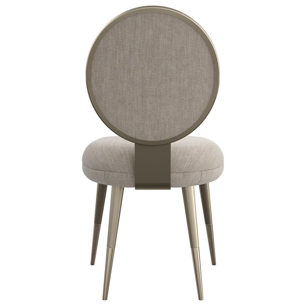 Schnadig Apollo Side Chair in Brushed Whisper Gold, , large