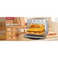 HOMLUX 26 Qt Air Fryer Toaster Oven in Silver, , large
