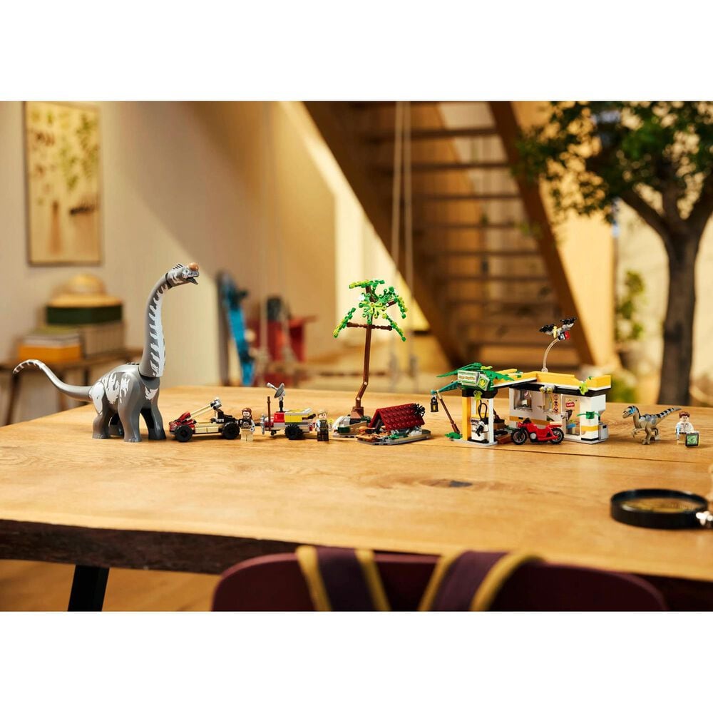 LEGO Jurassic World - Raptor and Titanosaurus Tracking Mission Building Set, , large