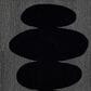 Momeni Simba 2" x 3" Black Area Rug, , large