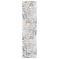 Safavieh Aston ASN705 2" x 18" Ivory and Grey Runner, , large