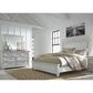 Ashley Kanwyn 3 Piece Queen Bedroom Set in Whitewash, , large
