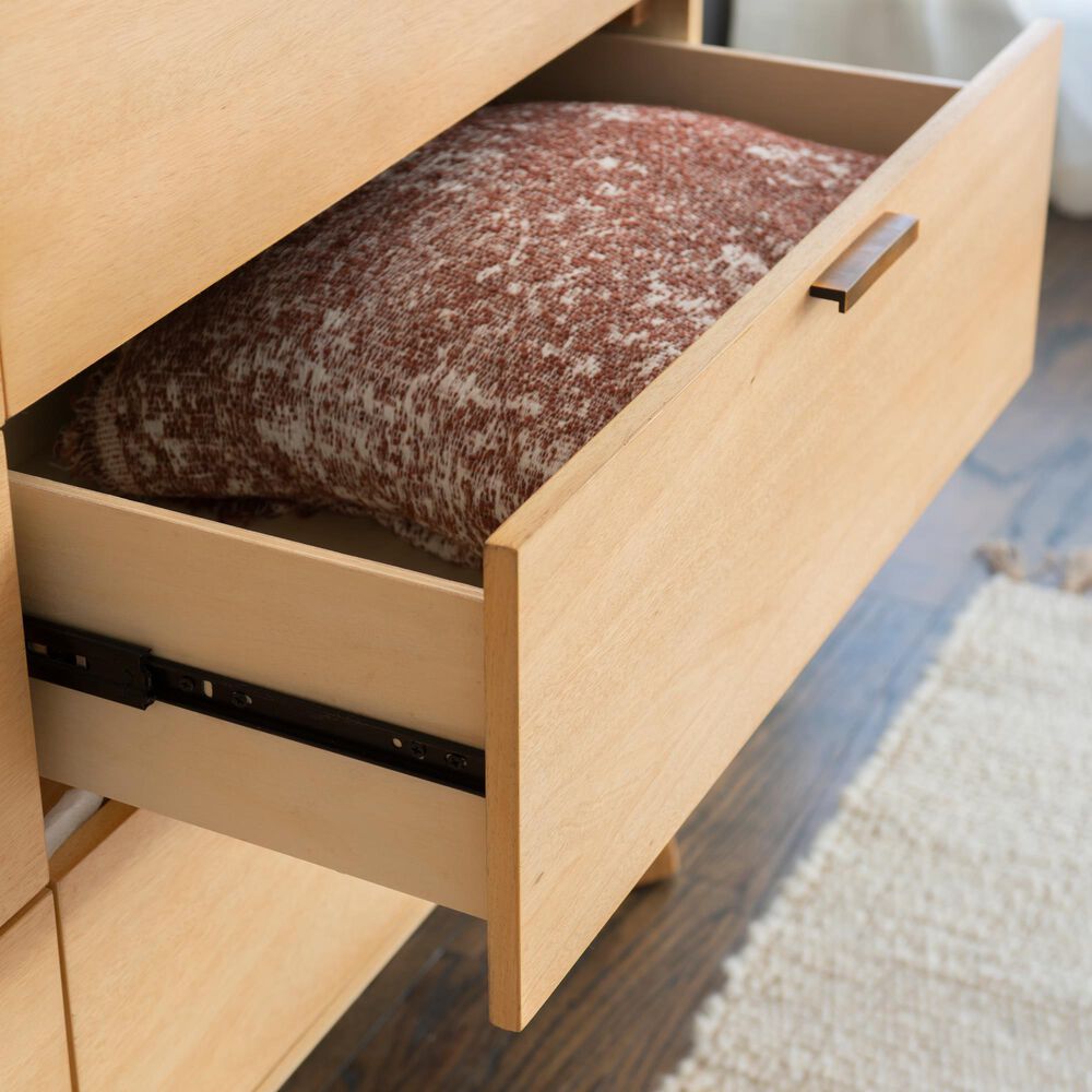 Linon Home Decor Reid 6-Drawer Dresser in Natural, , large