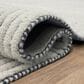 Drew and Jonathan Home Sirocco Algiers 6" x 9" Black and White Area Rug, , large