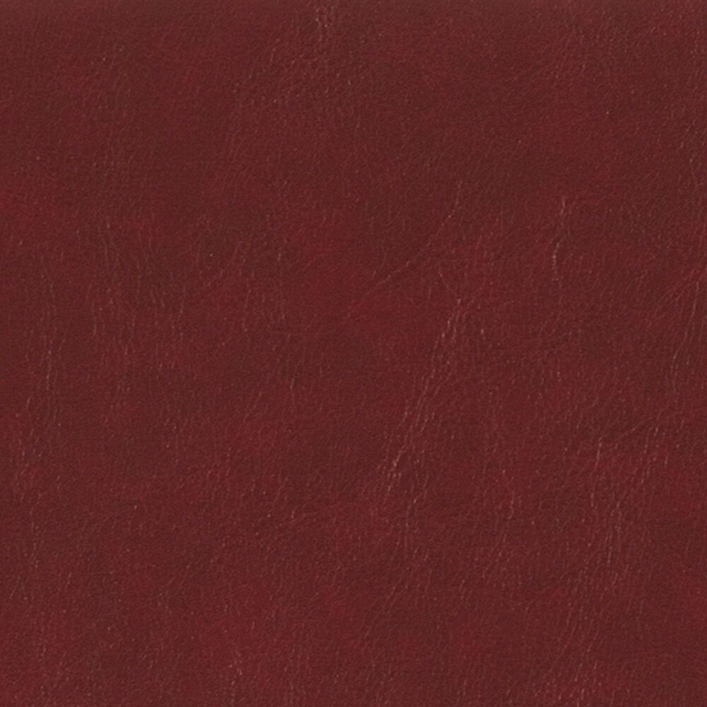 Linon Home Decor Claridge Bar Stool with Red Cushion in Rich Brown, , large