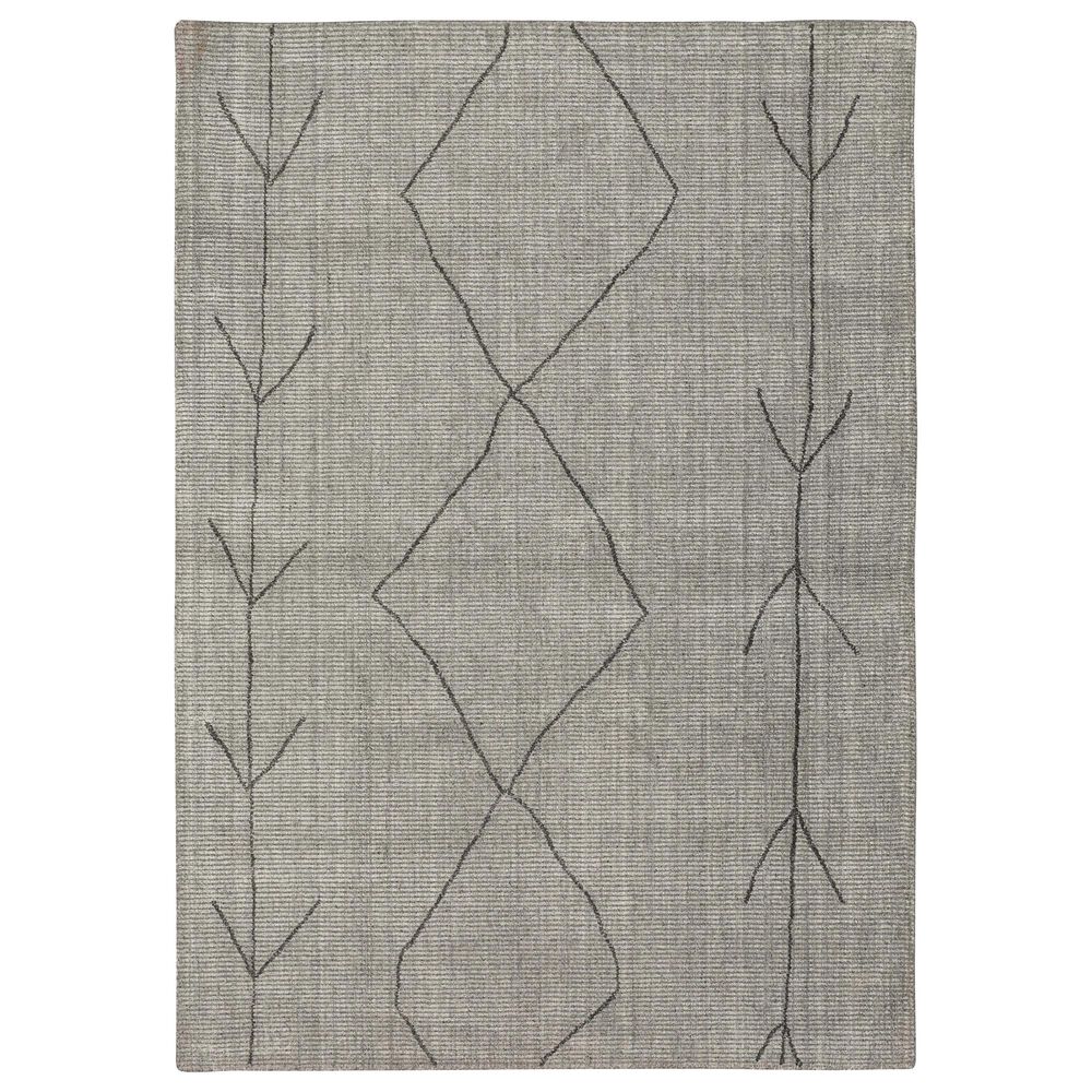 Karastan Tangier RG189-248 4' x 6' Meknes Charcoal Area Rug, , large