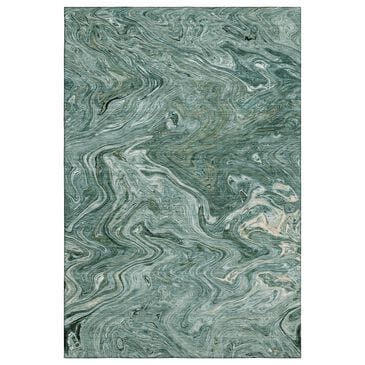 Dalyn Rug Company Ravenna RN8 5" x 7"6" Teal Area Rug, , large