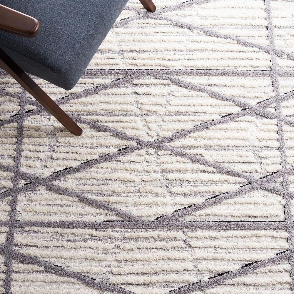 Safavieh Marrakesh MRK540F 4&#39; x 6&#39; Beige and Grey Area Rug, , large