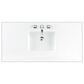 James Martin Vanities Lorelai 48" Single Vanity in Black Onyx with 3 cm White Zeus Quartz Top, , large