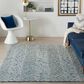 Nourison Colorado 3"9" x 5"9" Indigo and Ivory Area Rug, , large