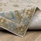Oriental Weavers Maeve Beige and Grey 3"3" x 5" Area Rug, , large
